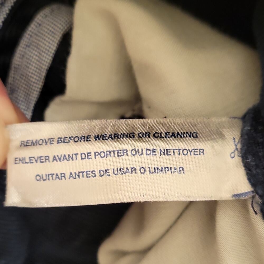 Tommy Hilfiger Men's Cotton Corduroy Straight Leg Pants Navy Blue 30x32 - Picture 5 of 6